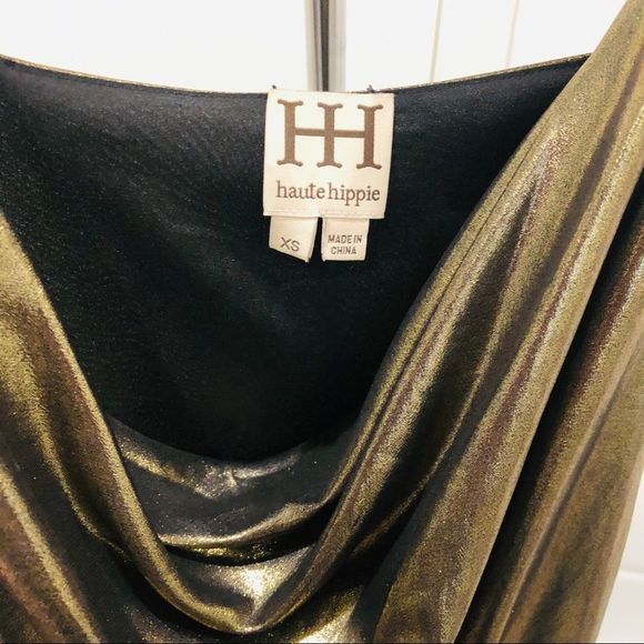Haute Hippie gold dress - Picture 7 of 10